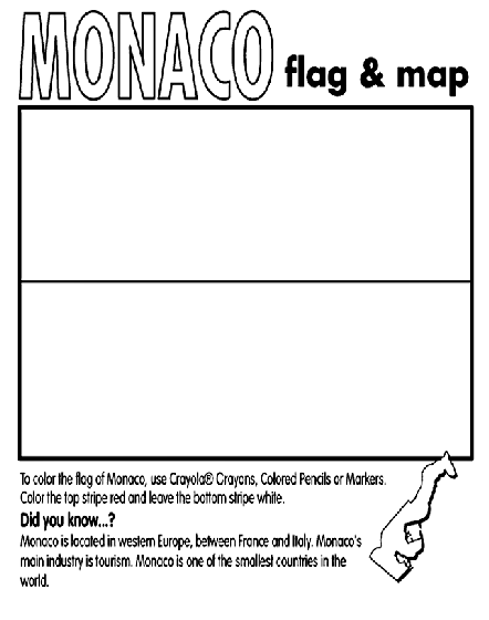 Monaco Coloring Page | crayola.com