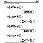 Color The Crayons Coloring Page | crayola.com