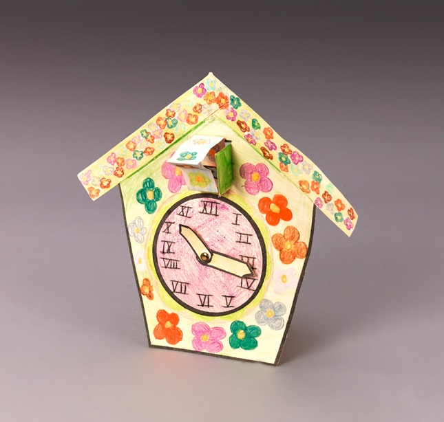Floral Cuckoo Clock Craft | crayola.com