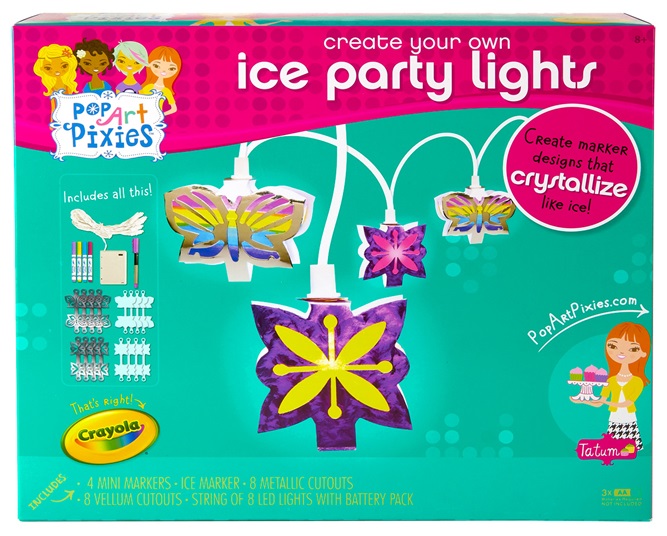 Pop Art Pixies Ice Party Lights Product | crayola.com