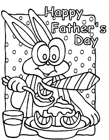 Father Day Treat Coloring Page Crayola Pages