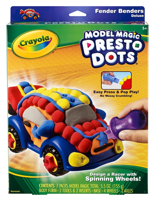 Model Magic Presto Dots Cars Product | crayola.com