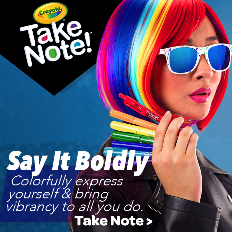 Say It Boldly Colorfully express yourself & bring vibrancy to all you do.