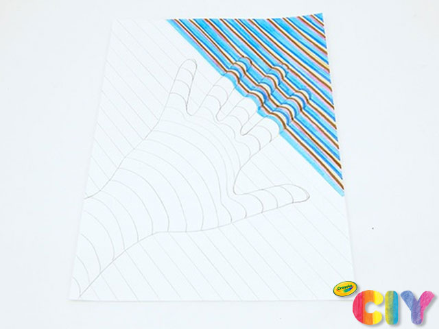 3d Hand Drawing Crayola Ciy Diy Crafts For Kids And Adults Crayola Com
