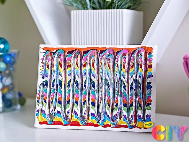 Tape Resist Painting, Crafts, , Crayola CIY, DIY Crafts for  Kids and Adults