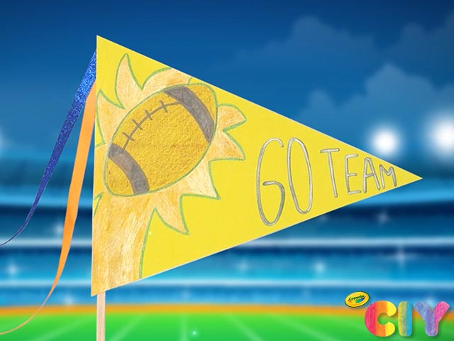 DIY Craft kits for kids: Felt pennant banner - Lansdowne Life