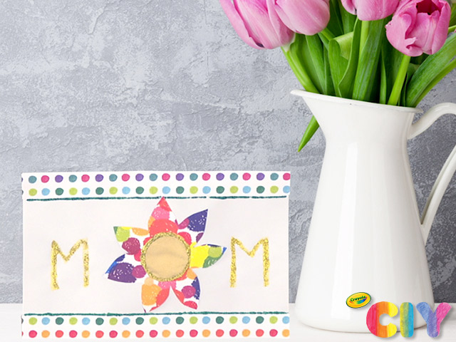 Mother's Day Card Making Challenge with Paper Garden — Painted Orange