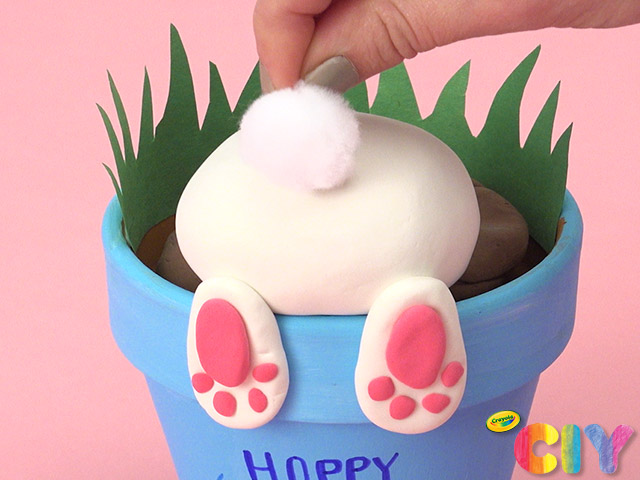 Easter Bunny Treat Cup, DIY Candy Holder, Crafts, , Crayola  CIY, DIY Crafts for Kids and Adults