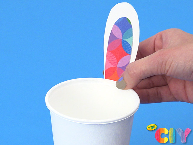 Simple Kid's Bunny Treat Cups Craft