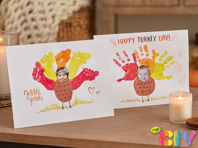 Thanksgiving 2024 handprint craft