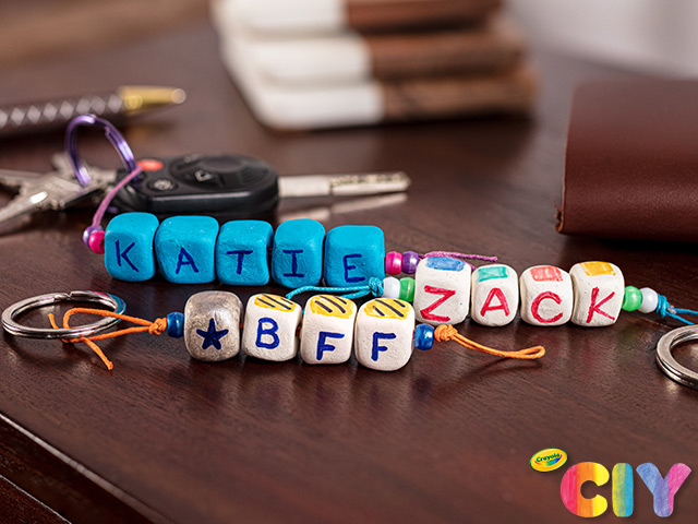 homemade keychains for kids