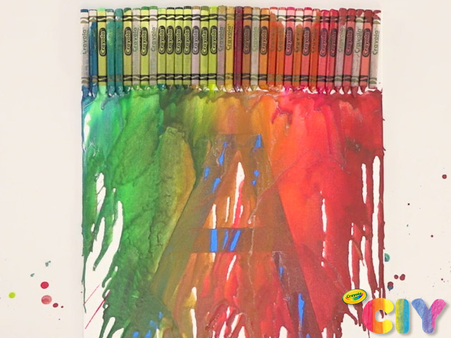 crayola crayon art