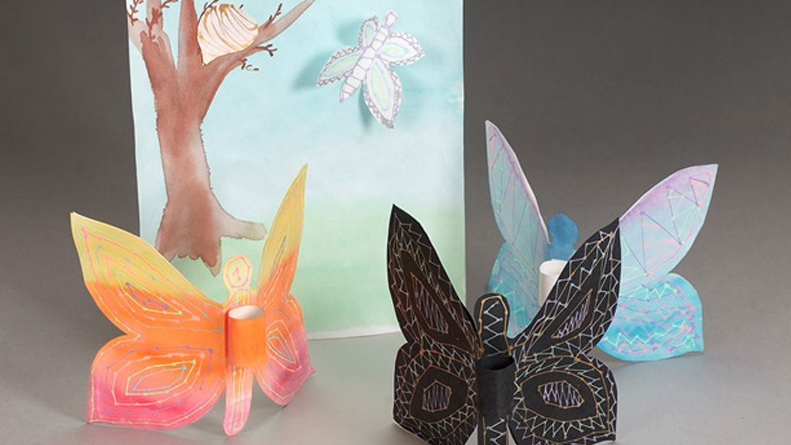 Butterfly Finger Puppets  CIY Picture Frames