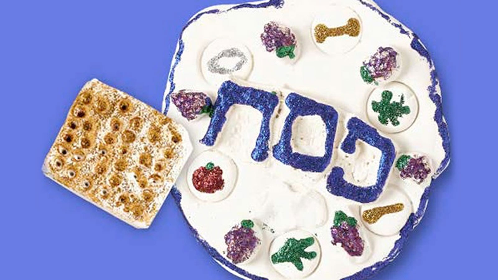 Passover Seder Plate CIY Poster Frame 