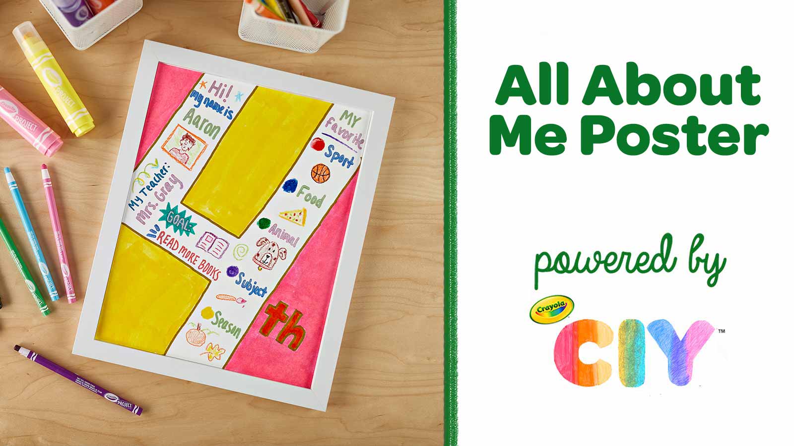 All About Me Poster_Poster Frame