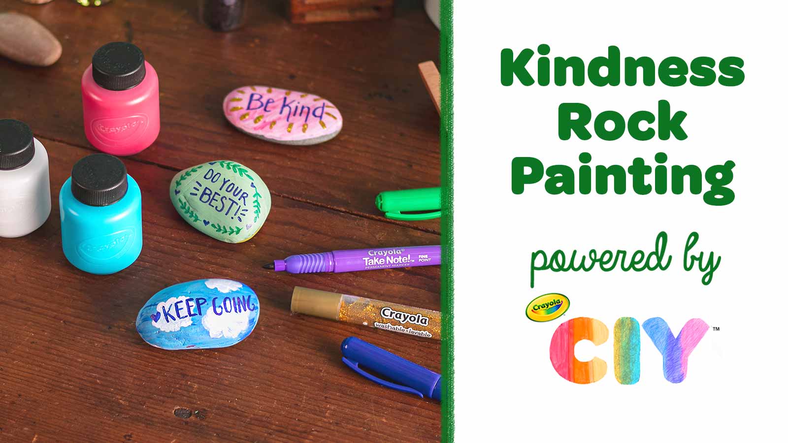 Rock Painting Kit for Kids Adult, DIY Arts and Crafts Supplies Kits for Paint