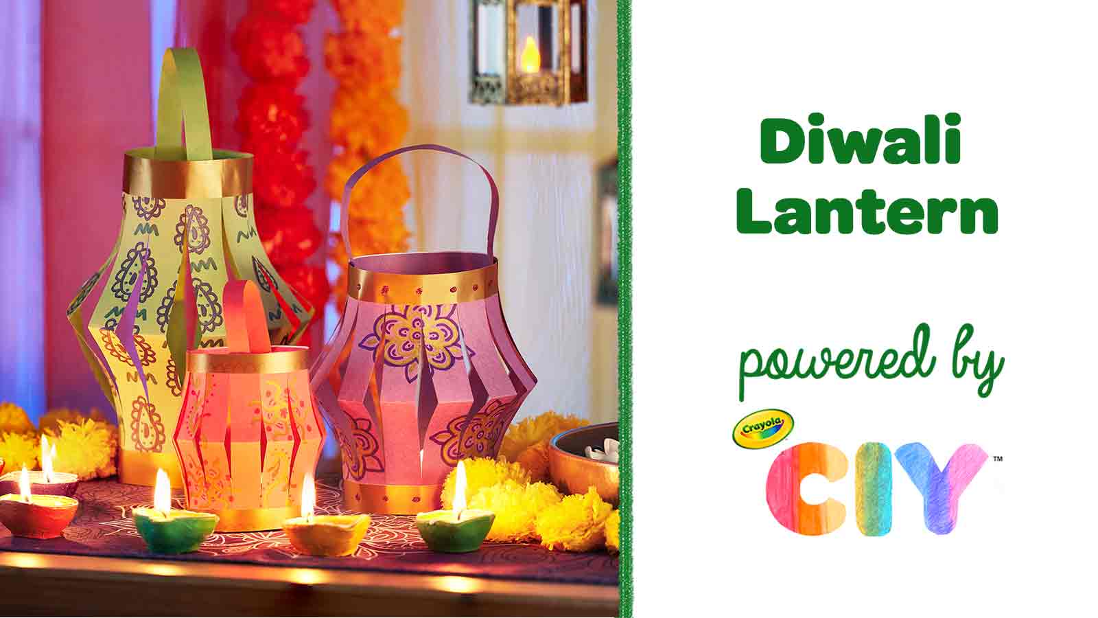 Diwali-Lantern_Poster-Frame_Template