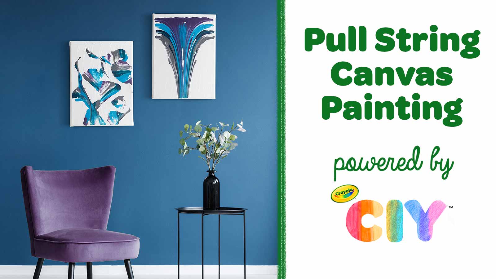 DIY Painting Canvases