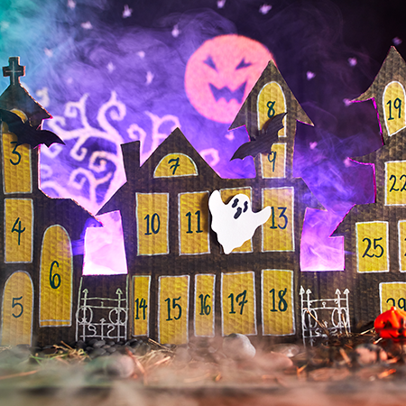 Halloween Haunted House Countdown
