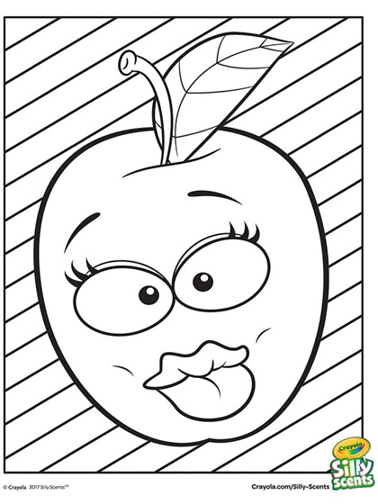 Download Silly Scents Sour Apple Coloring Page Crayola Com