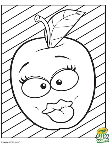 apple computer coloring pages