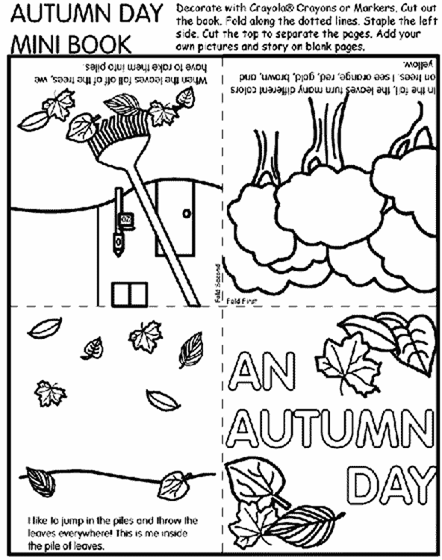 Foldables: Make an 8-page mini book from one sheet of paper! - It's Always  Autumn