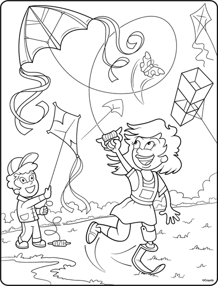 leg coloring pages for kids