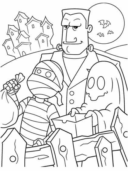 coloring pages costumes