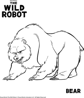 The Wild Robot - Bear