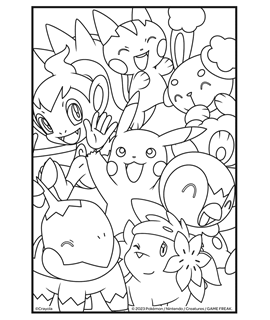 100 Pokemon Coloring Pages (Free PDF Printables)