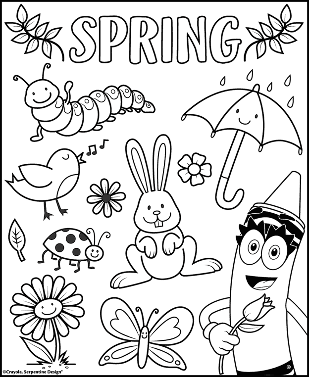 cute things to color