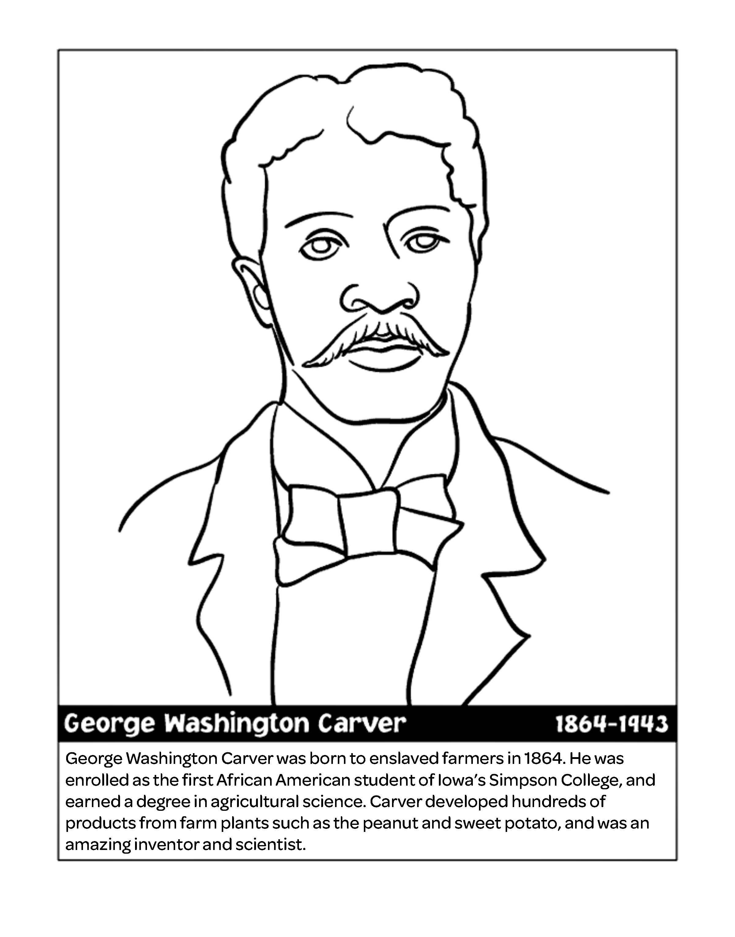 february black history month coloring pages