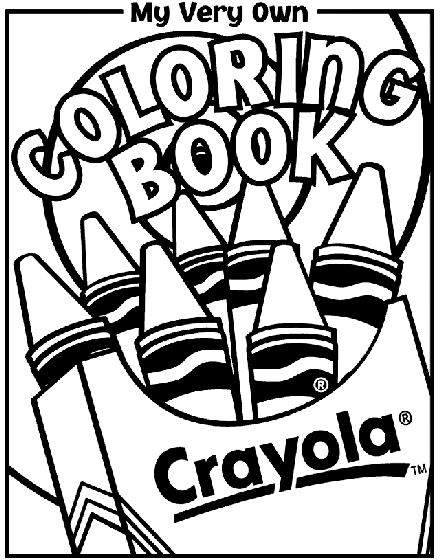 Coloring Book Cover Coloring Page Crayola Com