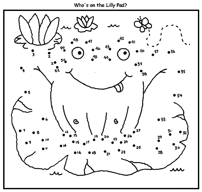  Dot To Dot Coloring Pages 1