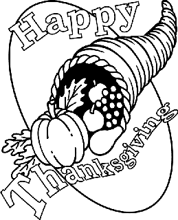 printable happy thanksgiving coloring pages