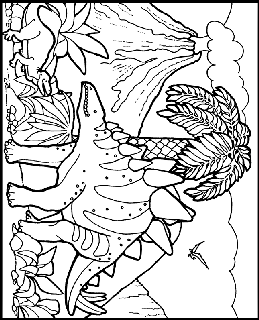 Cute Dinosaur coloring page  Free Printable Coloring Pages