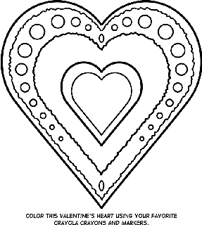 Valentine's Day | Free Coloring Pages | crayola.com