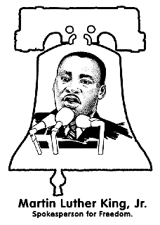 martin luther king jr drawing