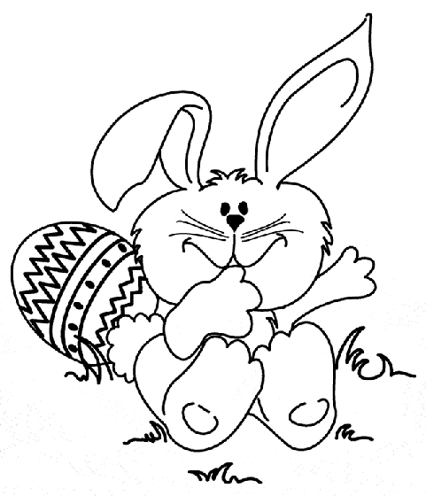 easter bunny coloring page  crayola