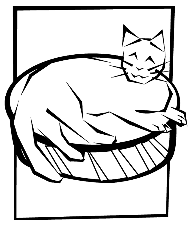 820 Collections Coloring Pages Of Cute Cats  HD