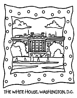 american landmarks coloring pages