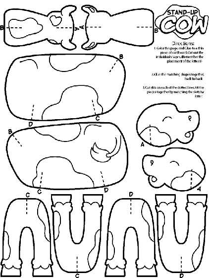 heifer coloring pages