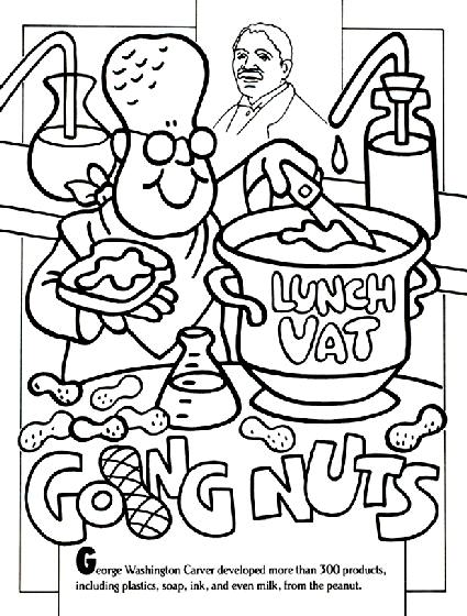 Download Nutty Inventions Coloring Page | crayola.com