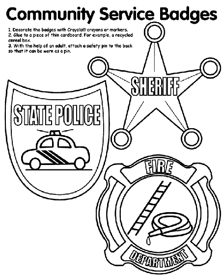 safety pin coloring page