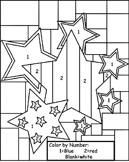 stars drawings colorful