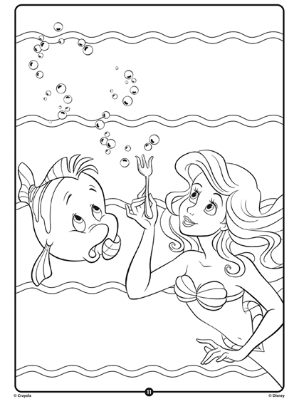 fun disney coloring pages