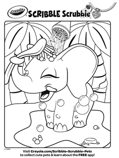 crayola coloring pages animals