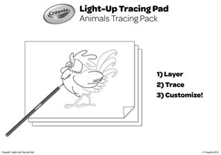 Tracing Light Box, Light up Tracing Pad, 6 Levels Brightness Rechargea —  CHIMIYA