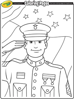 Veterans Day | Free Coloring Pages | crayola.com