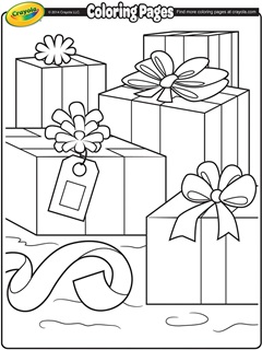 Christmas Free Coloring Pages Crayola Com